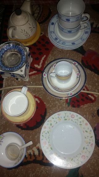 Juego de café antiguo