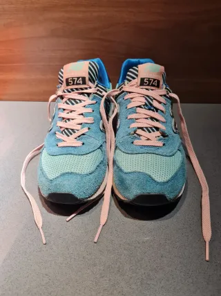 Zapatillas New Balance 574 Azul/Rosa