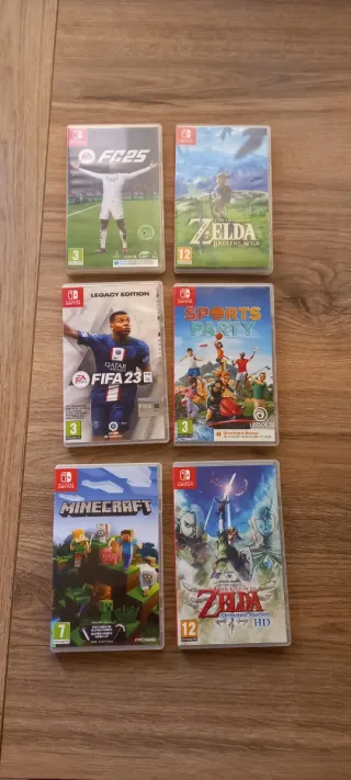 Nintendo Switch OLED + 6 giochi + accessori.