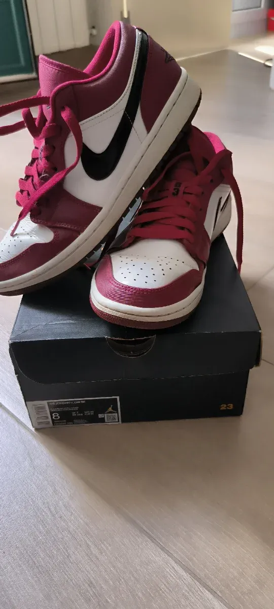 Nike Air Jordan 1 Low SE Rosa/Blanco