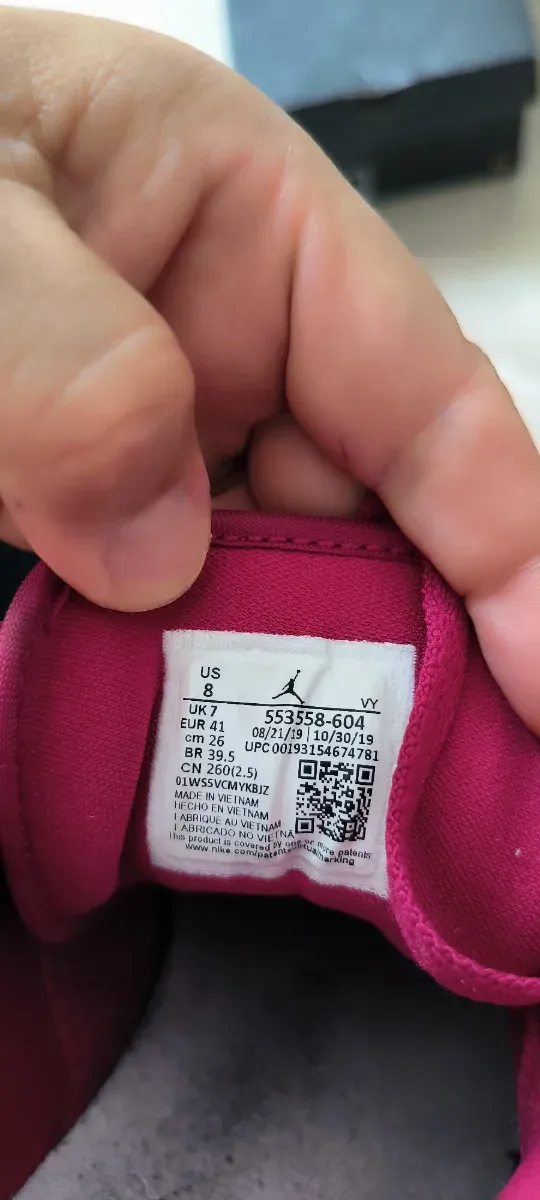 Nike Air Jordan 1 Low SE Rosa/Blanco