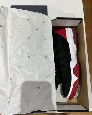 Nike Jordan Max Aura Zapatillas Negras Rojas