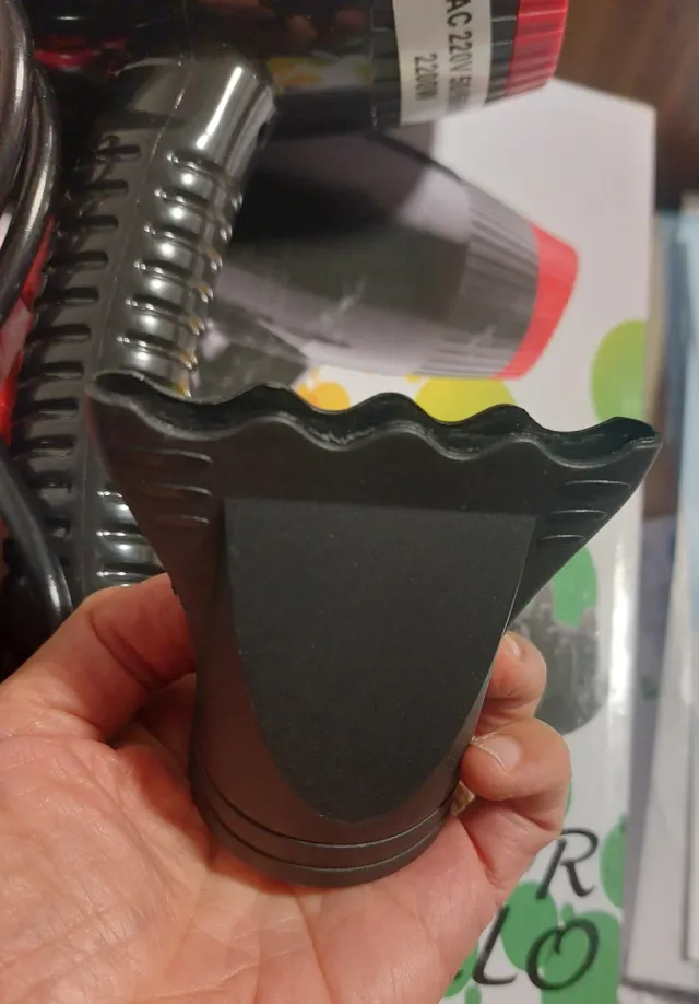 Secador de Pelo 2200W Negro y Rojo