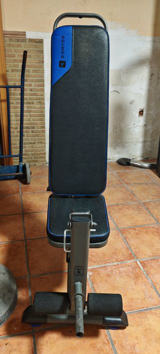 Banco de pesas y abdominales Domios Decathlon