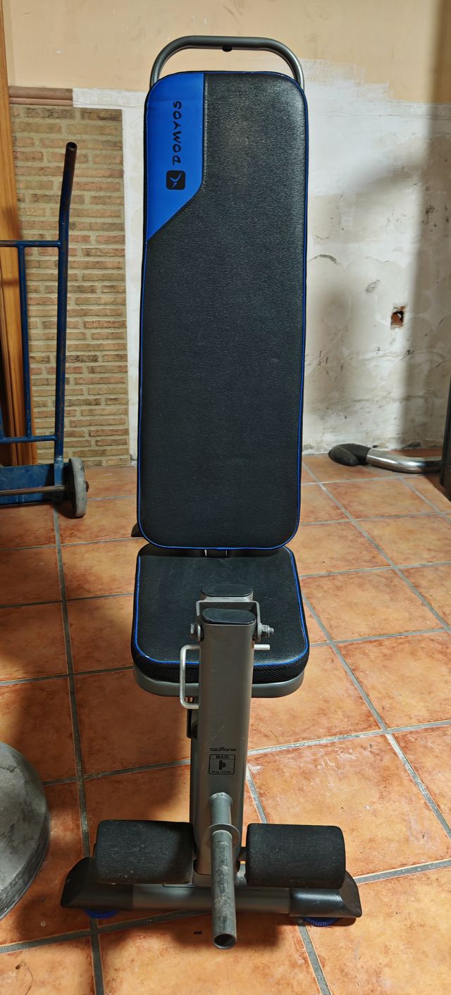 Banco de pesas y abdominales Domios Decathlon