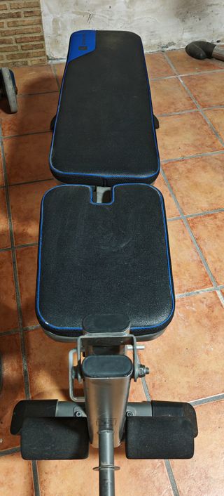 Banco de pesas y abdominales Domios Decathlon