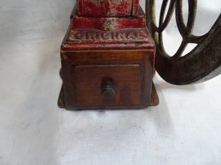 Molinillo Café Antiguo JMF Rojo