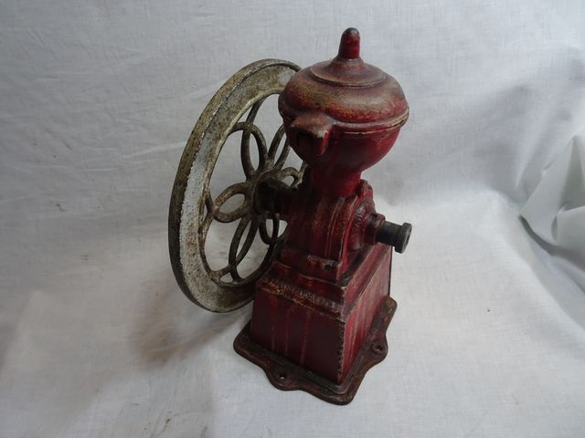 Molinillo Café Antiguo JMF Rojo