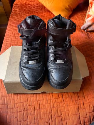 Nike Air Force 1 Botas Negras
