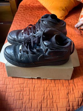 Nike Air Force 1 Botas Negras