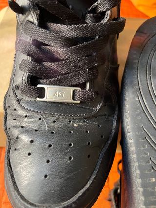 Nike Air Force 1 Botas Negras