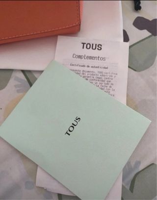 Bolso Tous “No negociable “