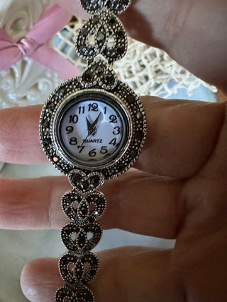 Orologio argento vintage