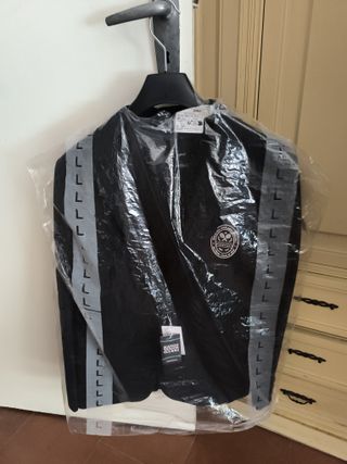 Chaqueta americana azul Mango