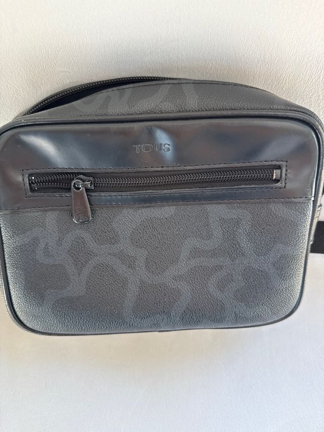 Bolso bandolera Tous negro/gris