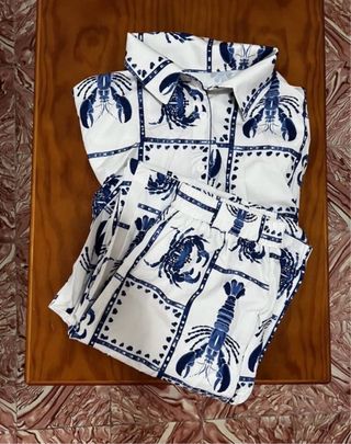 Conjunto estampado de mujer