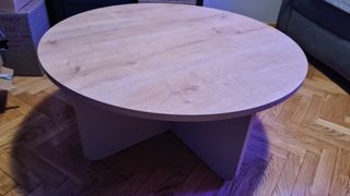 Mesa auxiliar redonda 80cm