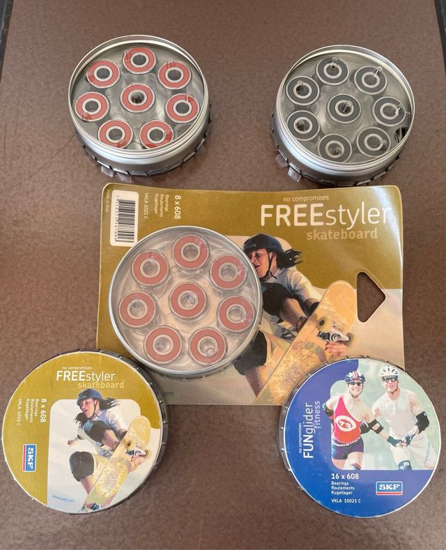 Cuscinetti Skateboard SKF Freestyle 8x608