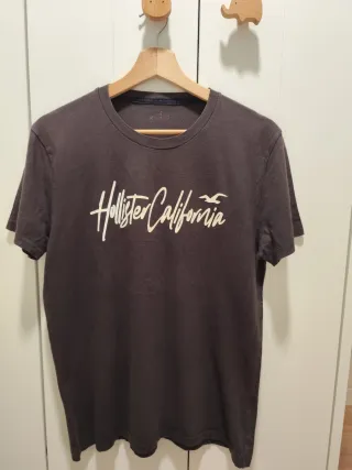 Camiseta Hollister California azul