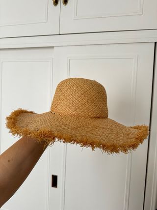 Sombrero de paja verano