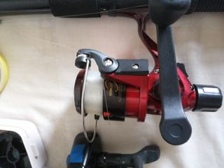 Cañas de pesca y carretes