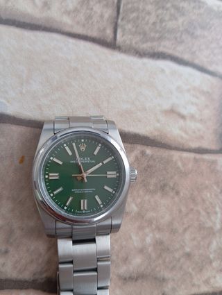 Reloj Rolex Oyster Perpetual Verde
