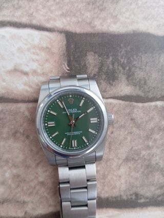 Reloj Rolex Oyster Perpetual Verde