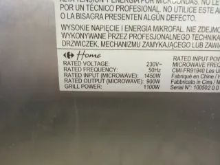 Microondas+horno Convección 