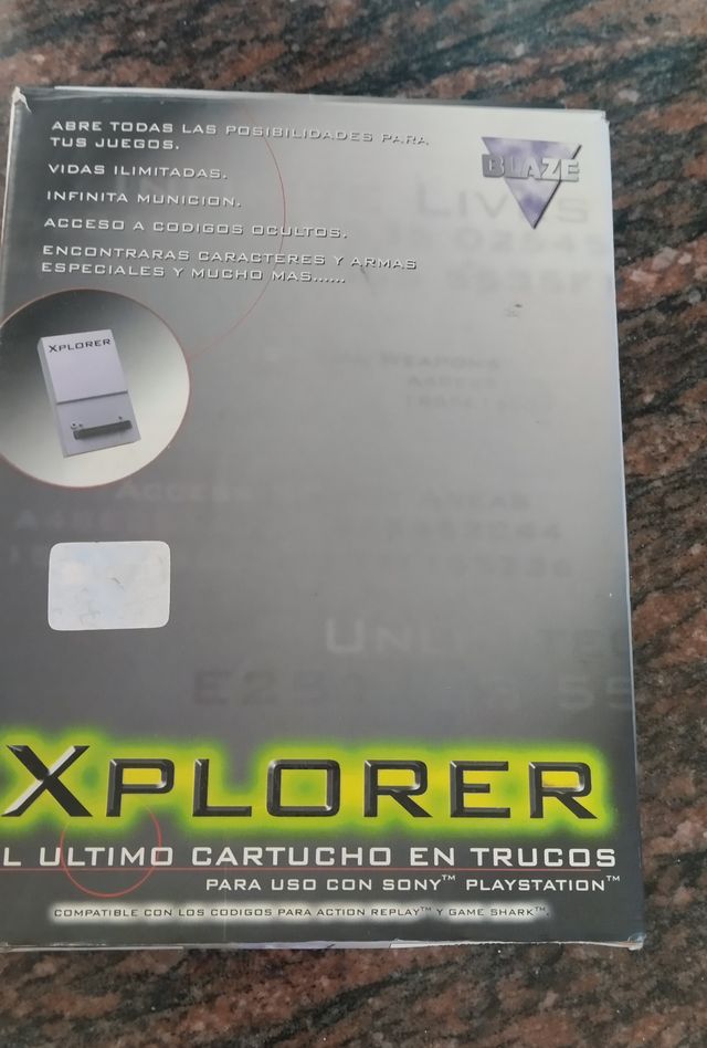 Cartucho Xplorer Blaze para PS1