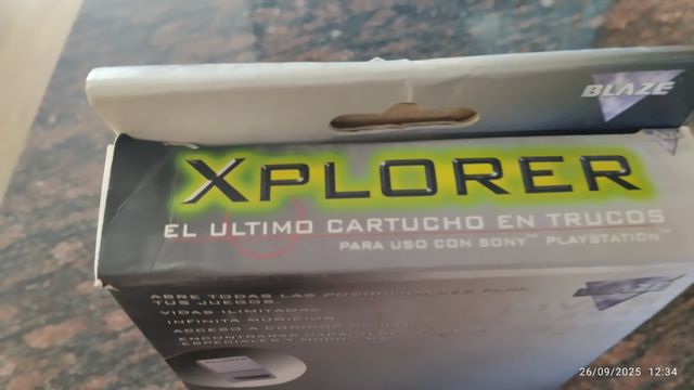Cartucho Xplorer Blaze para PS1