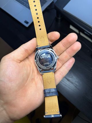 Reloj Lotus Azul Correa Piel