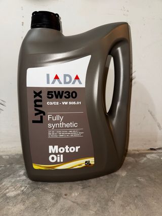 Aceite Motor IADA 5W30 5L Totalmente Sintético