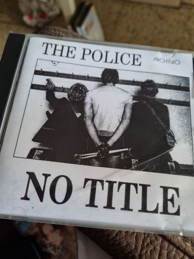 CD The Police No Title mont marzal 1977