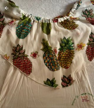 Camiseta Desigual Piñas y Flores