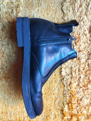 Stivale nero unisex taglia 39 MADE IN ITALY.