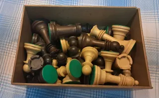 Juego de ajedrez de madera