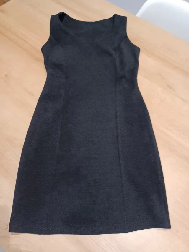 Minivestido fiesta negro ajustado