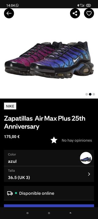 Zapatillas Nike Air Max Plus 25th Anniversary