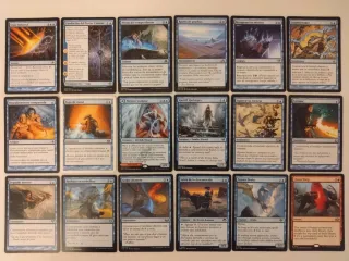MTG Mazo Commander Azul y Rojo