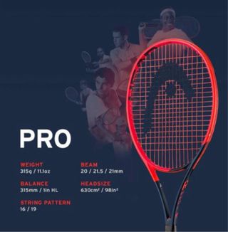 3 Head Radical PRO. Impecables. pack o separado