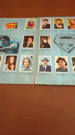 ÁLBUM CROMOS SUPERMAN 1978