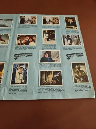 ÁLBUM CROMOS SUPERMAN 1978