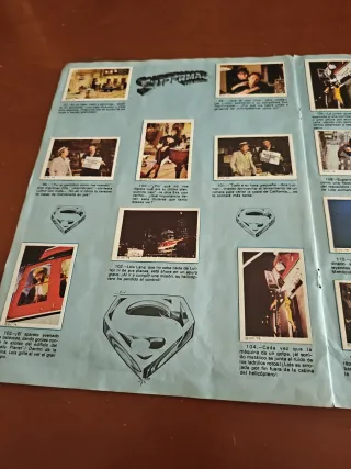 ÁLBUM CROMOS SUPERMAN 1978