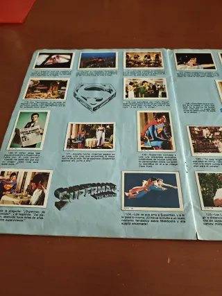 ÁLBUM CROMOS SUPERMAN 1978