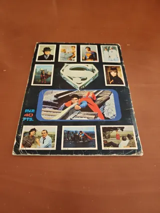ÁLBUM CROMOS SUPERMAN 1978