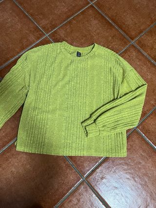 Lote 4 jerséis punto mujer talla M/L.