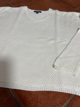 Lote 4 jerséis punto mujer talla M/L.