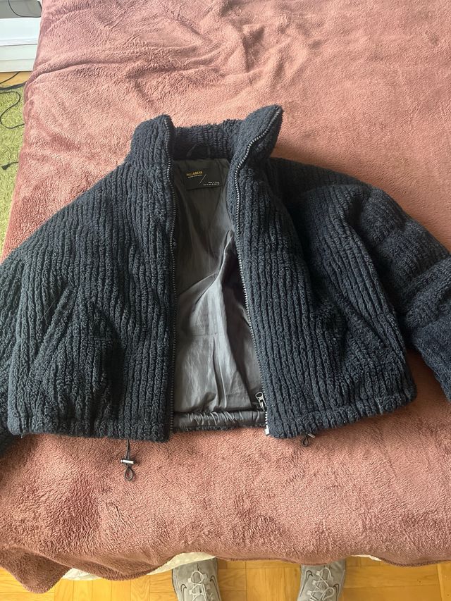 Cazadora Pull&Bear Negra Talla M