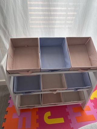 Estantería infantil 9 cubos