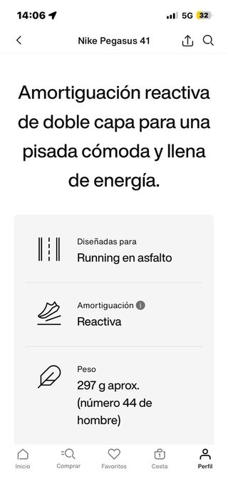 Nike Air Zoom Pegasus 41 Talla 42.5